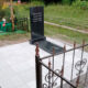 Красивый памятник в минималистичном стилеальный памятник 22